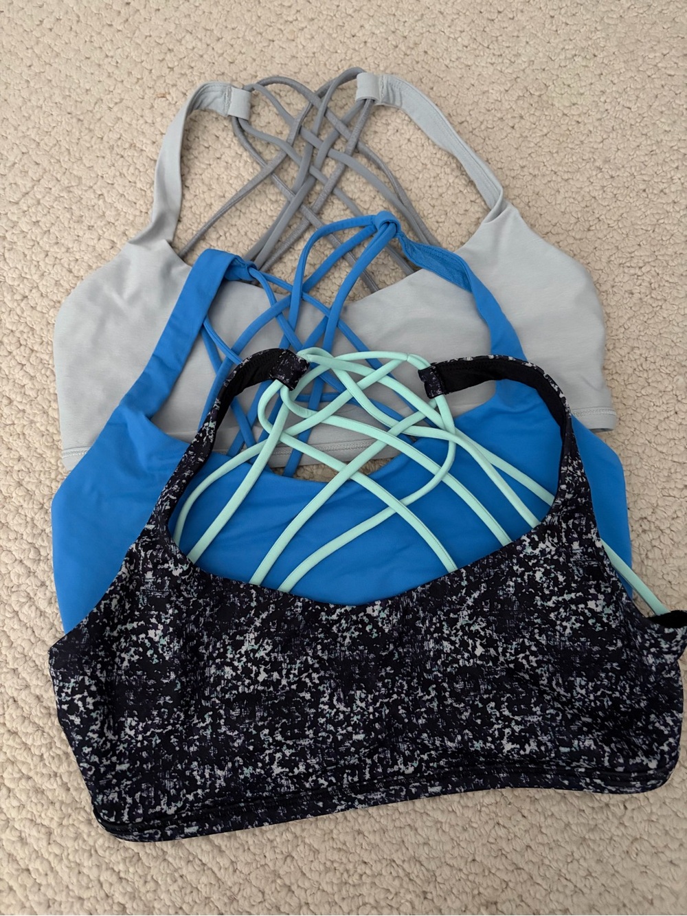 Bundle of 3 lululemon free to be wild